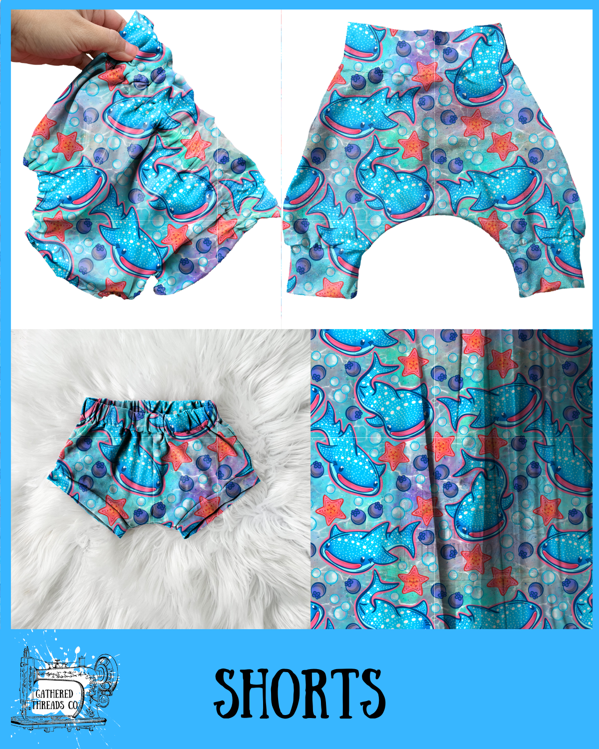 Whale Shark Shorts