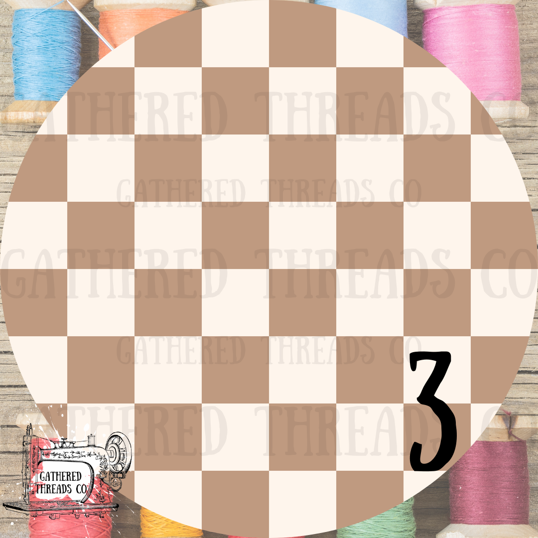 Neutral Checks Dresses