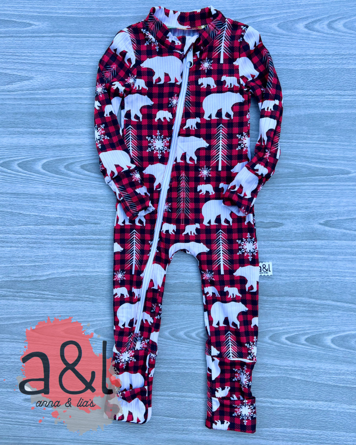 3-6M Ribbed Zippies Fold Over Feet *RTS