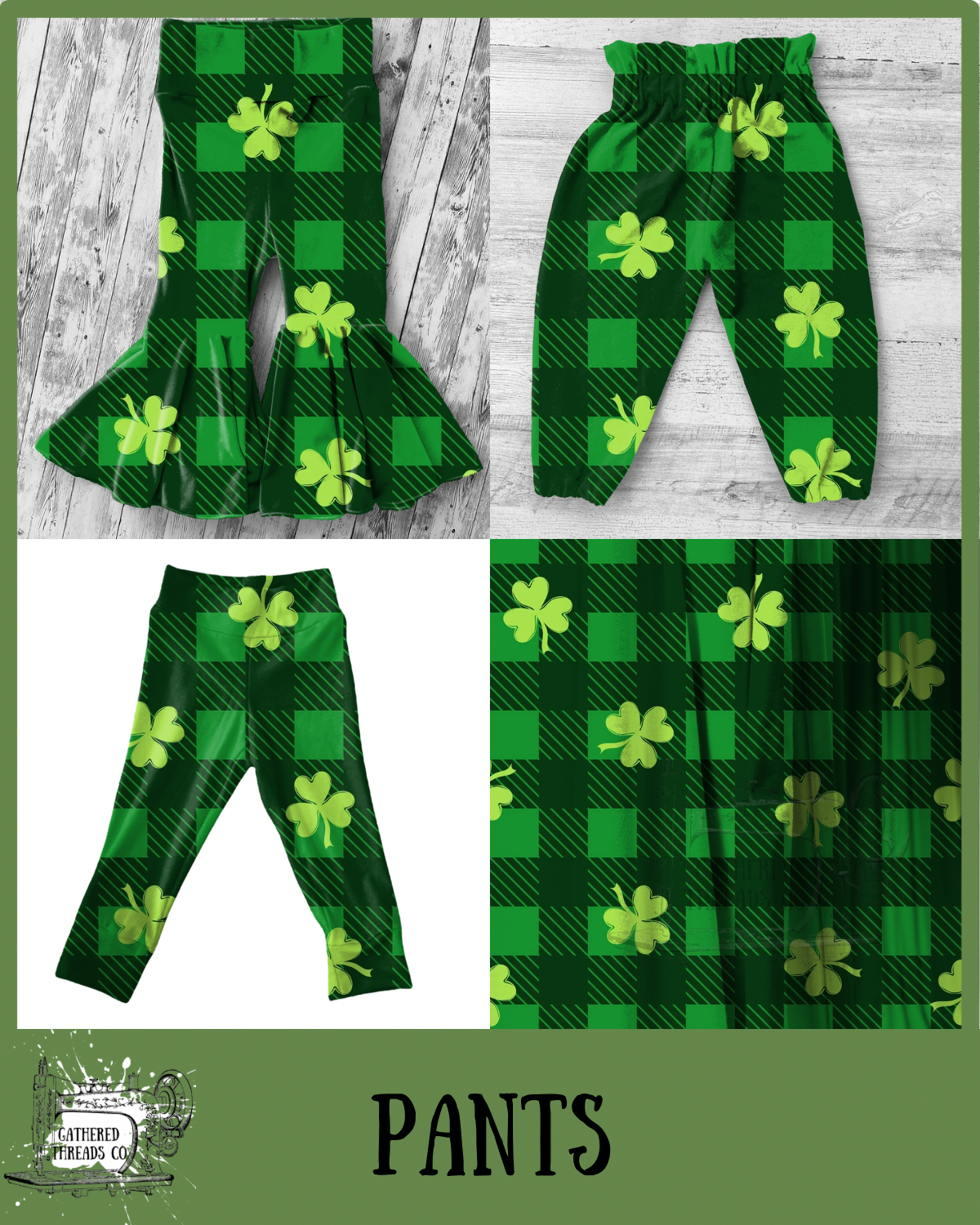 Clover Plaid Pants