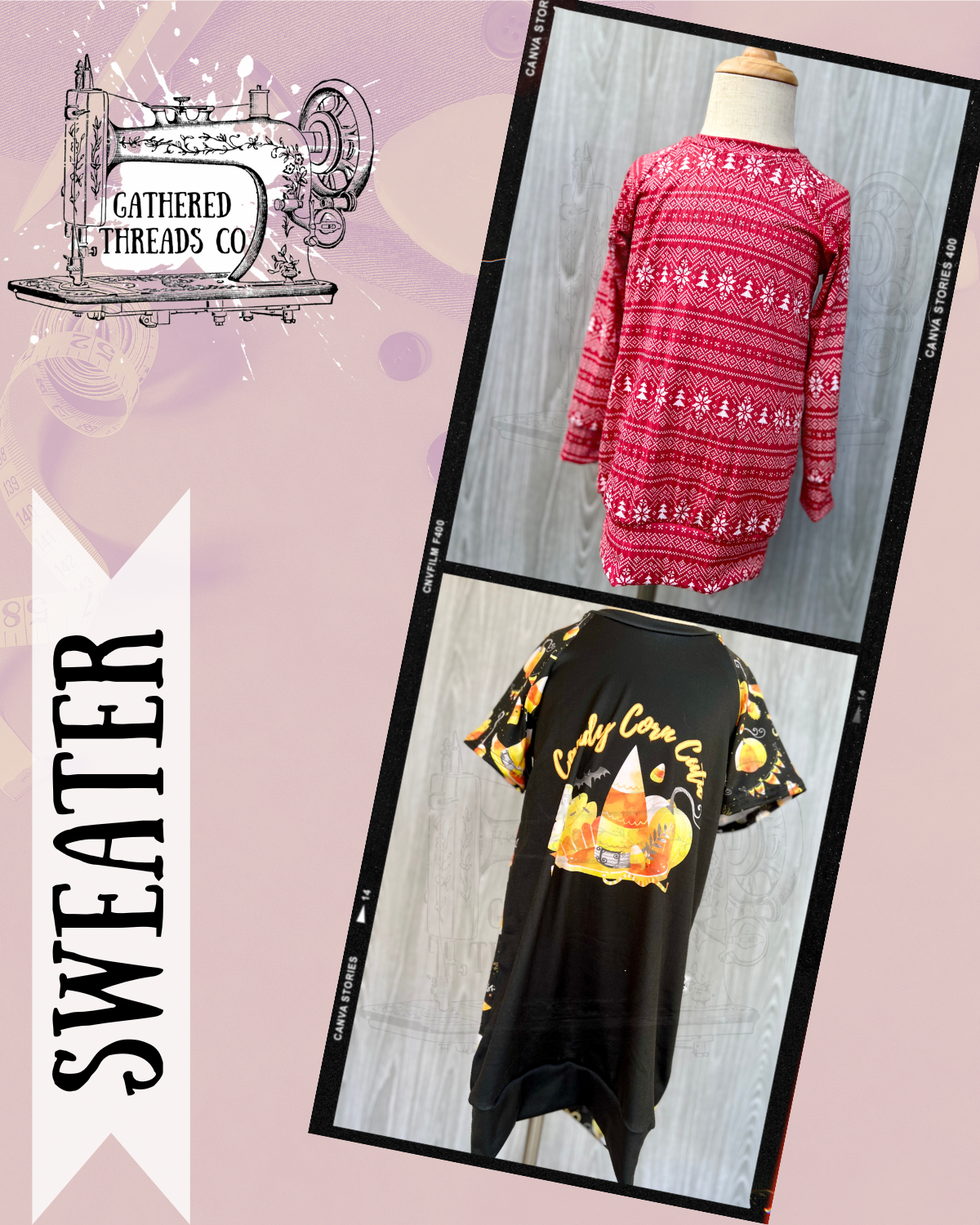 Blue Frosted Animals Basic Tops