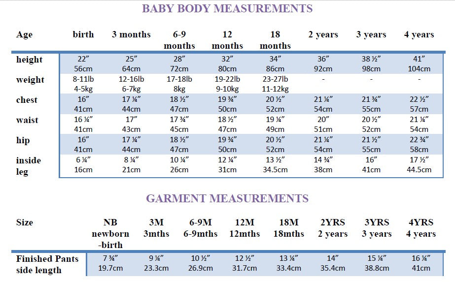 Custom Harem Style Short Pants (Diaper Sizing)