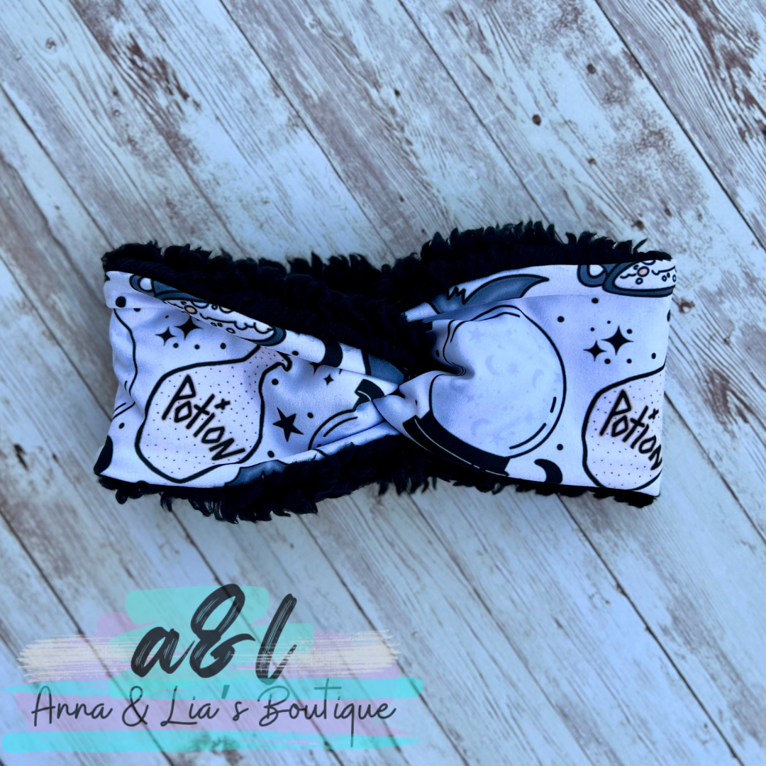 Sherpa Headband Adult Magic Potions *RTS