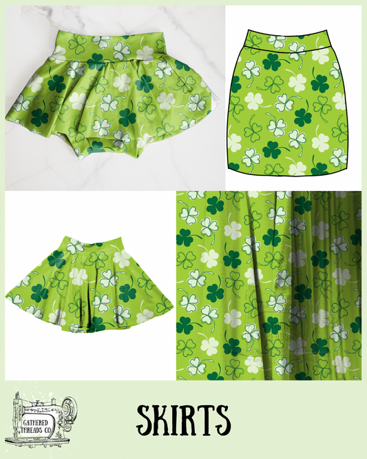 3 Leaf Clover  Skirts