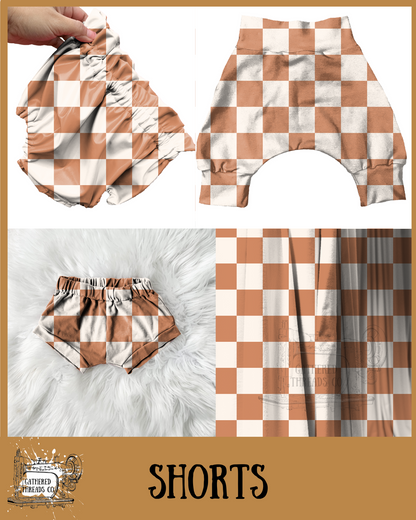 Neutral Checks   Shorts
