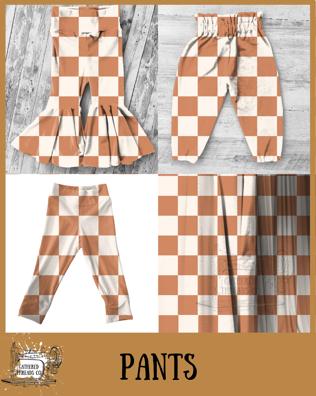 Neutral Checks   Pants
