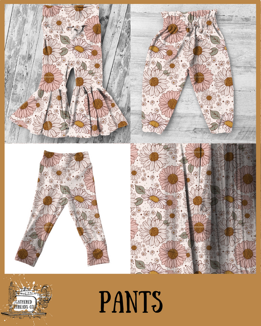 Boho Daisys Pants