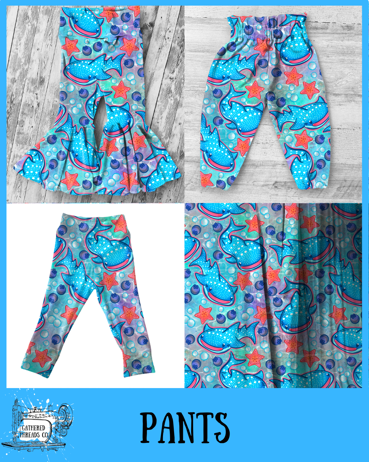 Whale Shark  Pants