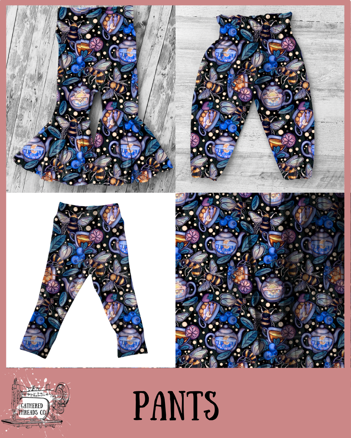 Bees & Tea Pants