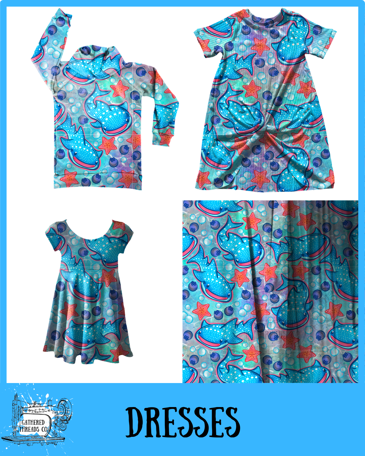 Whale Shark  Dresses