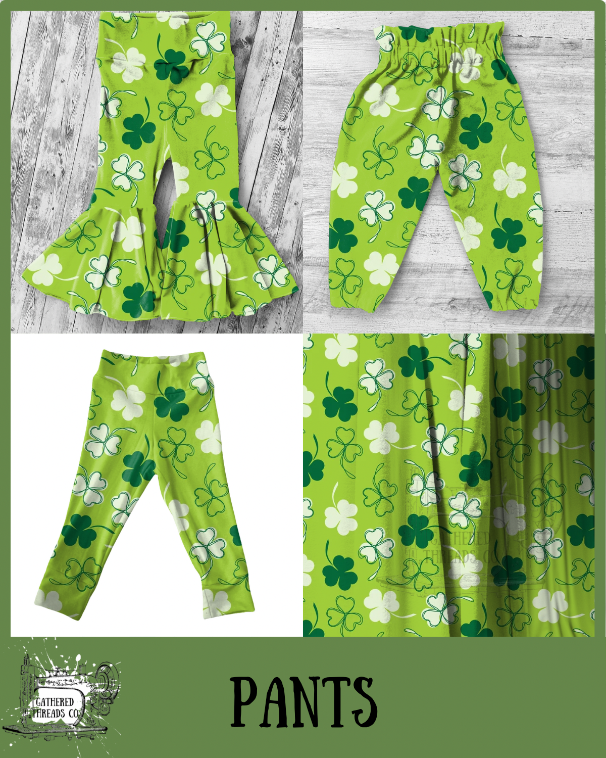 3 Leaf Clover  Pants