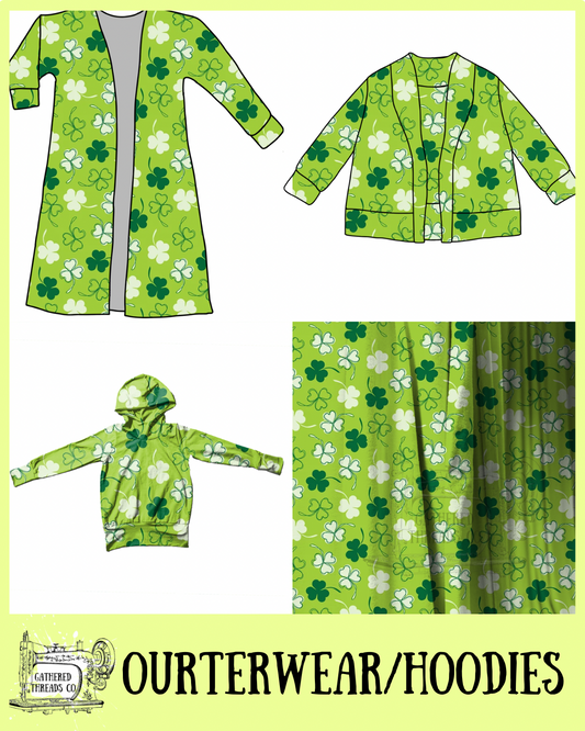 3 Leaf Clover  Outerwear