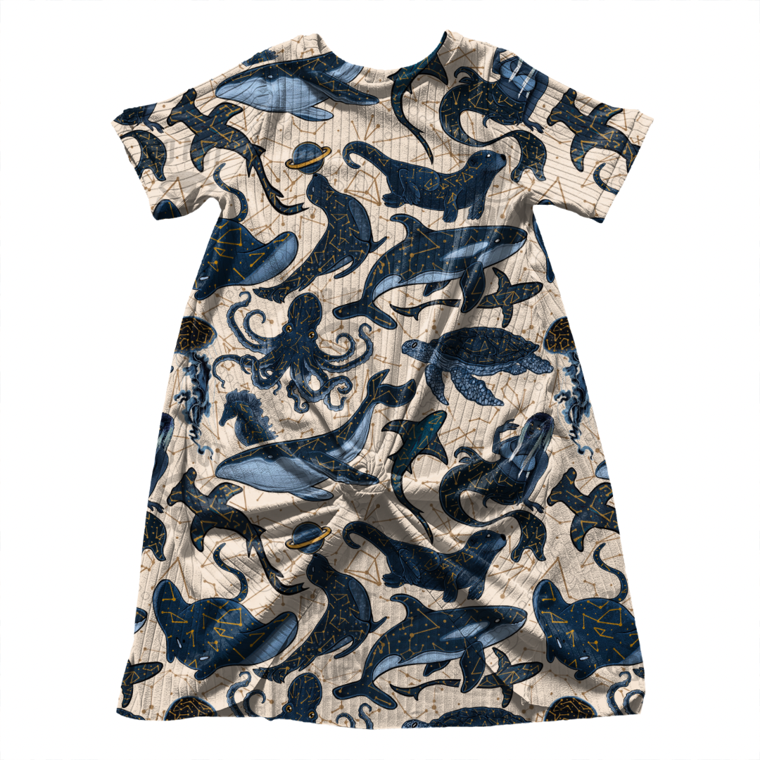 Sealestial T-Shirt Dress