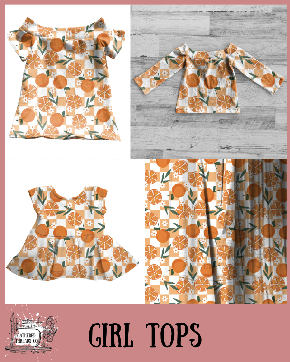 Oranges Girl Tops