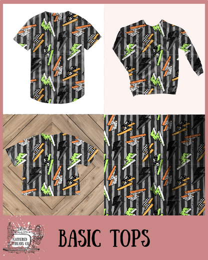 Spooky Threads Basic Tops