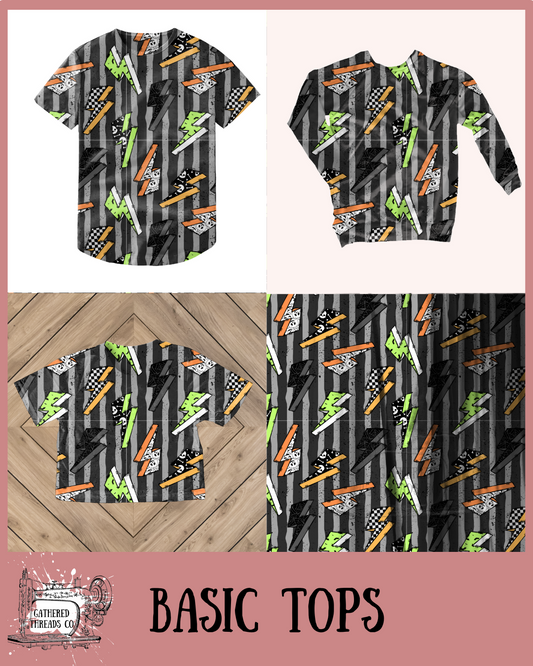 Spooky Threads Basic Tops