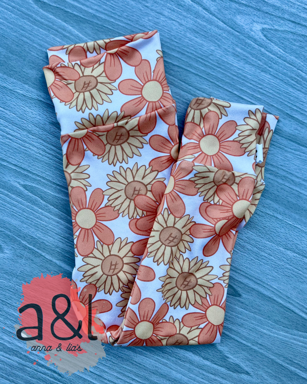 3T Sunflower Leggings *RTS