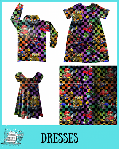 Kart Racer Dresses