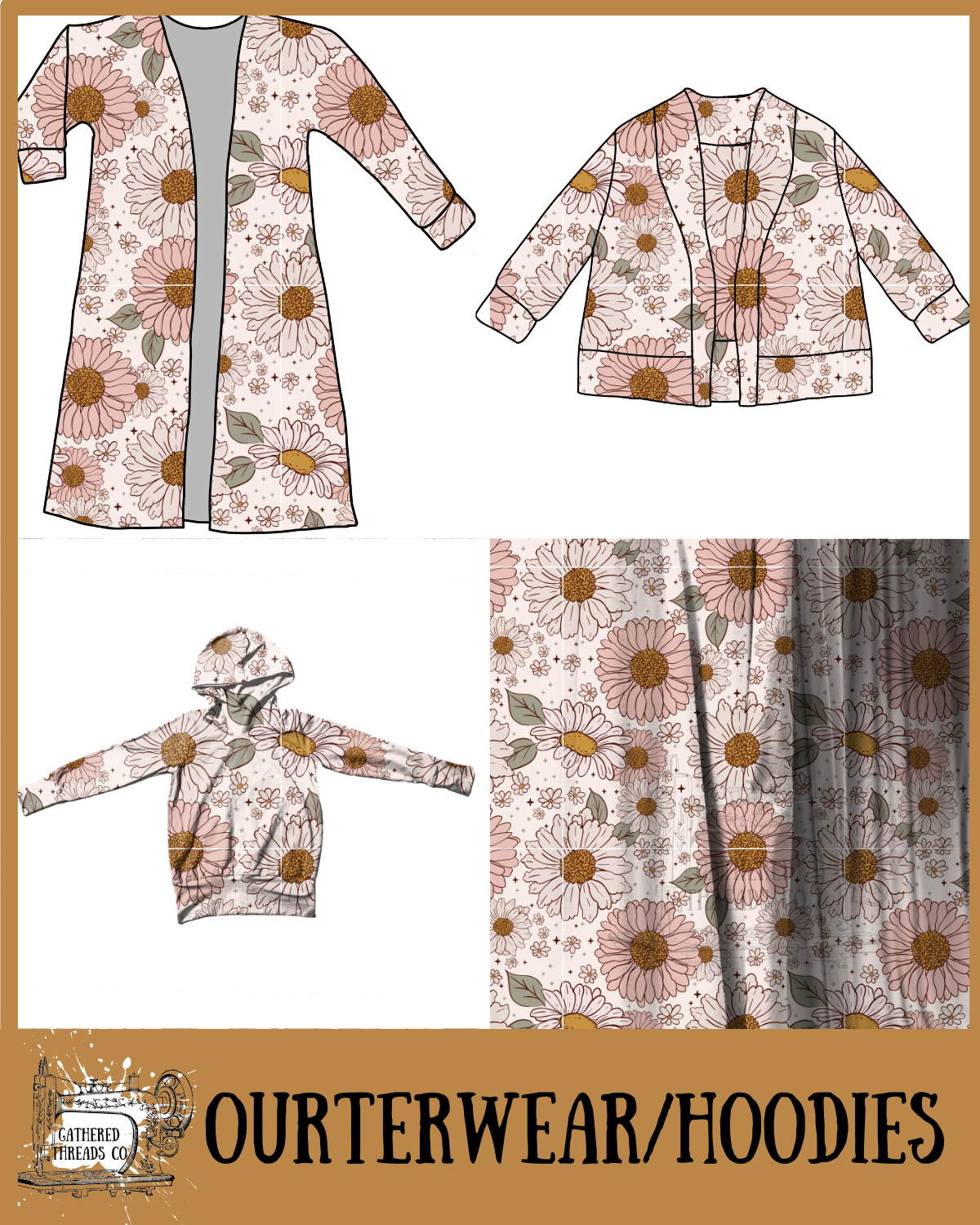 Boho Daisys Outerwear