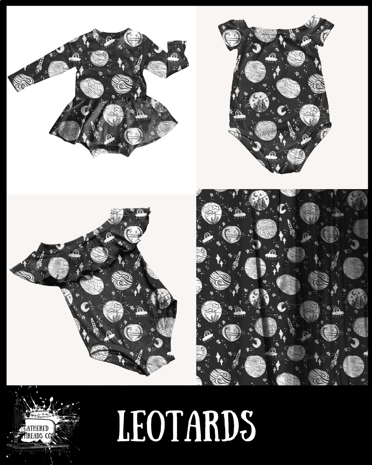 Space Doodles Leotards