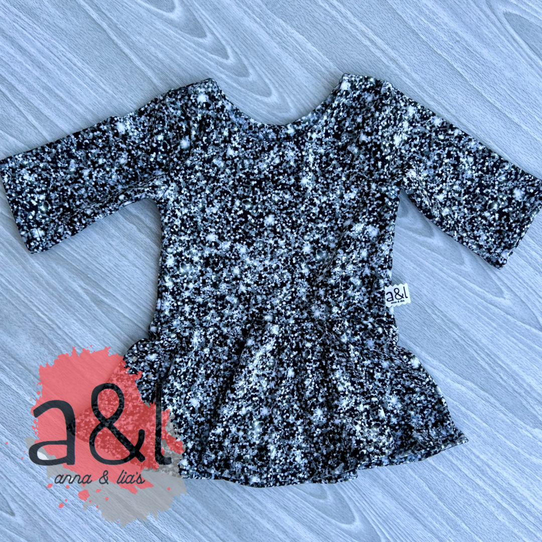 Custom Peplum Top Baby