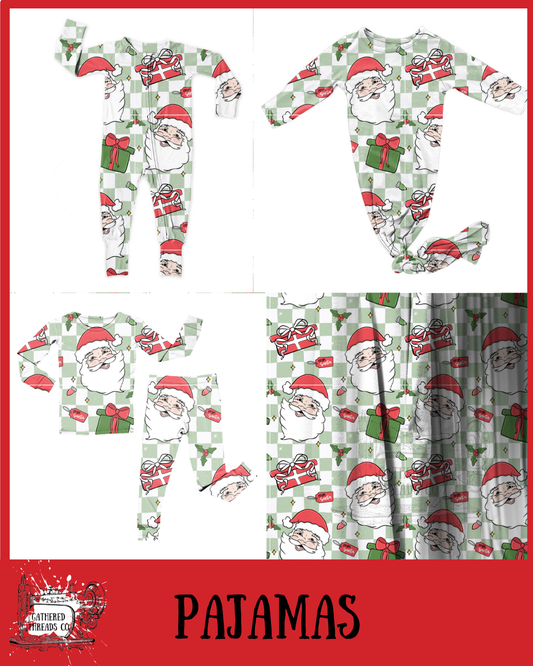 Christmas 2025 Ribbed Pajamas