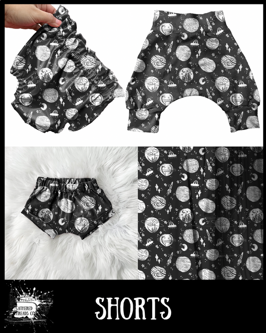 Space Doodles Shorts