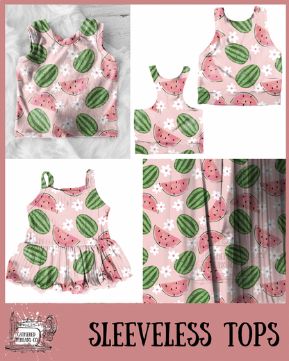 Watermelons Sleeveless Shirts