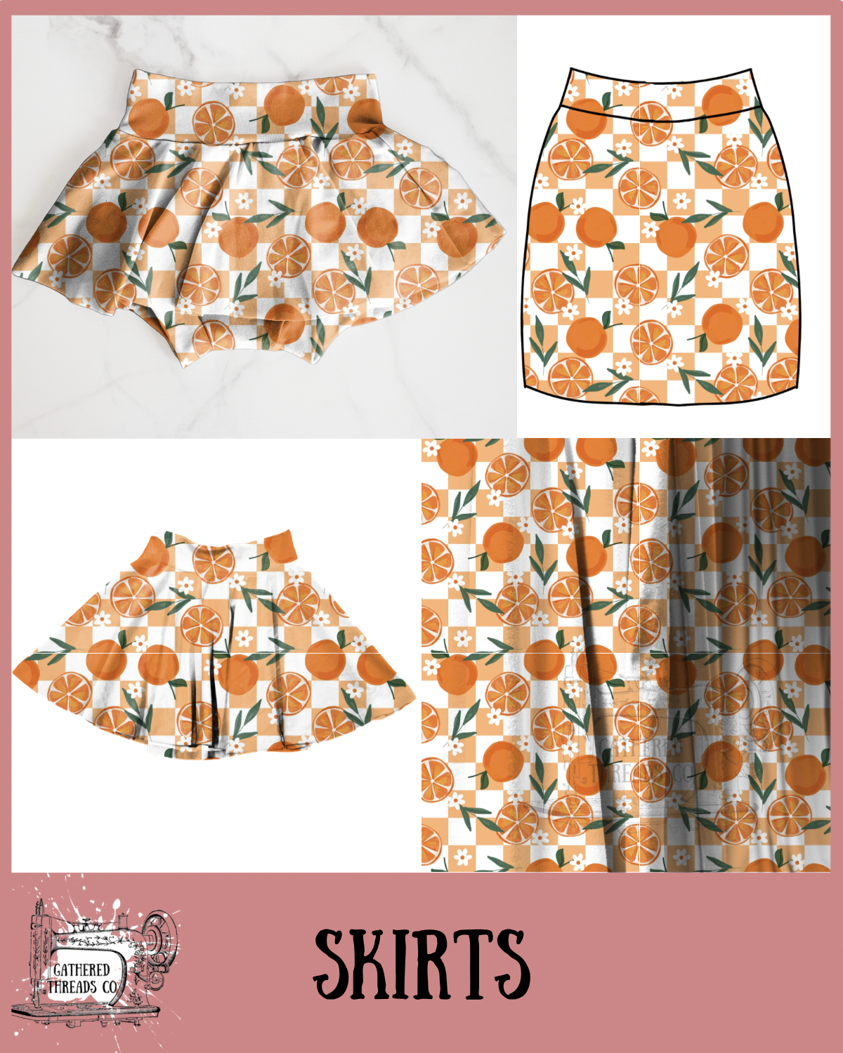 Oranges Skirts