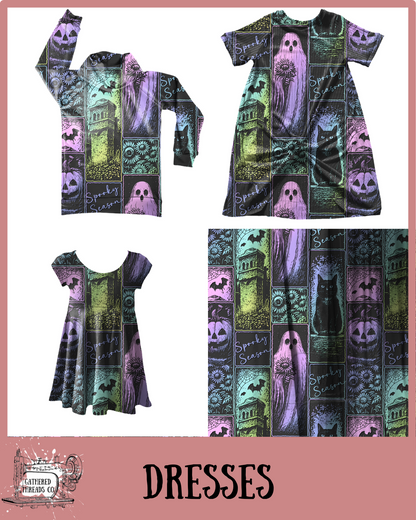Ghostly Threads Dresses