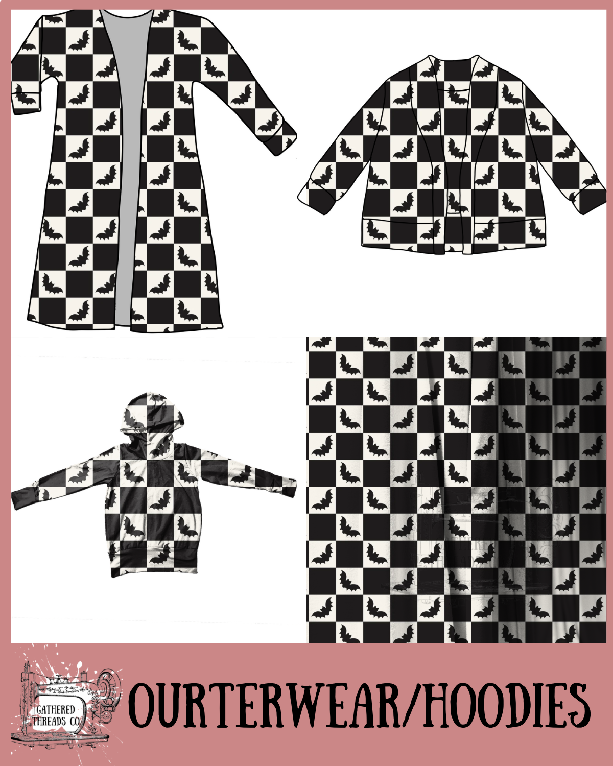 Ghostly Threads Outerwear