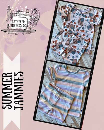Boho Daisys Ribbed Pajamas