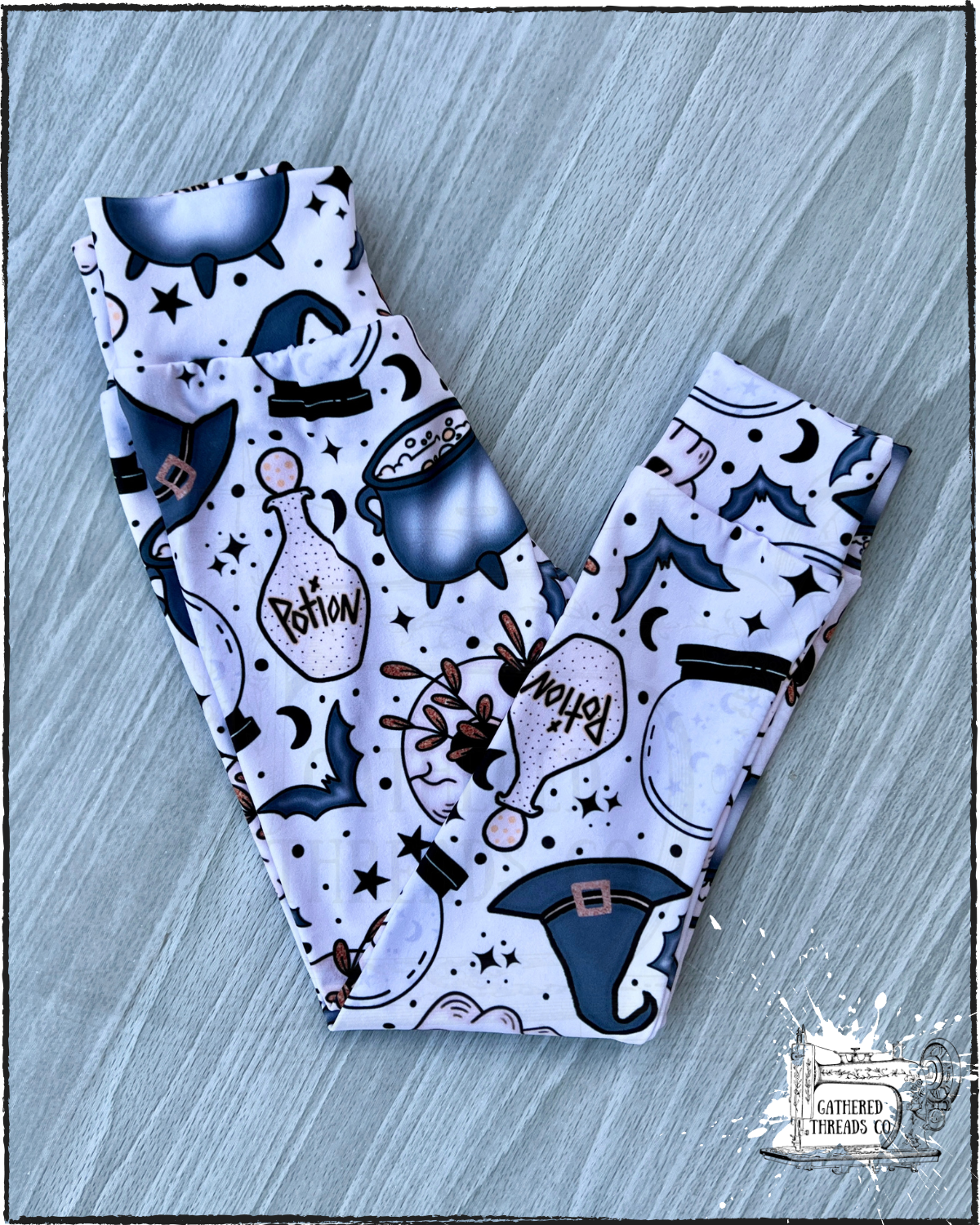 Witches & Potions Leggings 3T *RTS