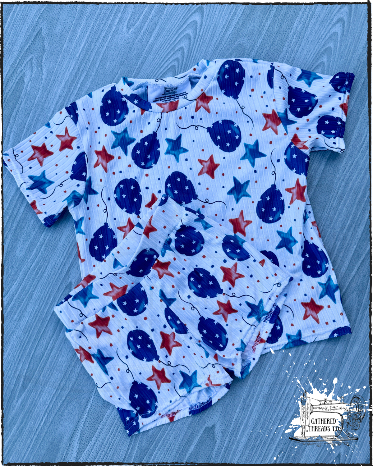 Custom Kids Casual Crew Lounge Set