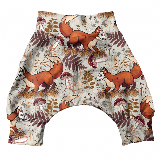 Familiars Harem Style Short Pants (Diaper Sizing)