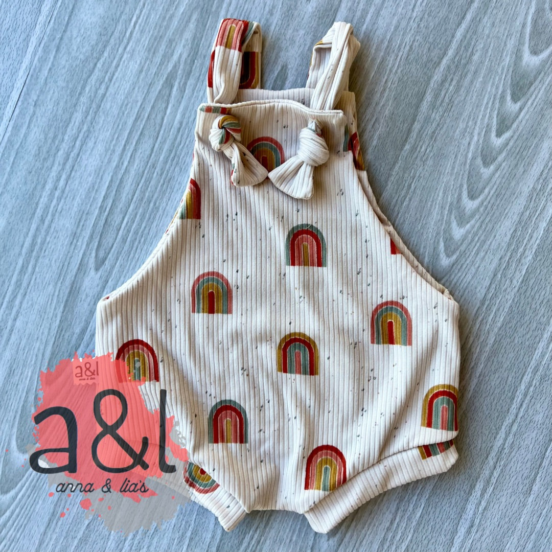 Knotted Shortall Romper Custom