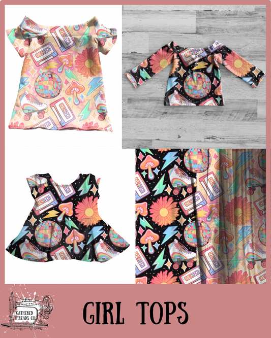 Groovy Girl Tops