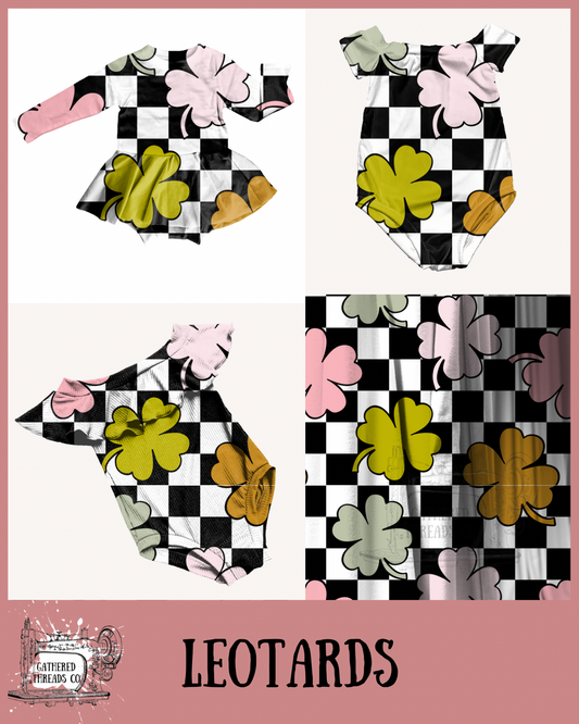 Clover Checkers Leotards