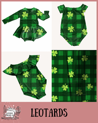 Clover Plaid  Leotards