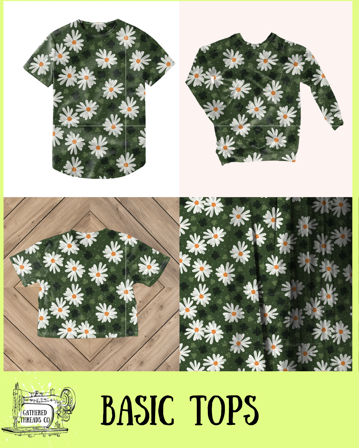 Daisy Luck  Basic Tops