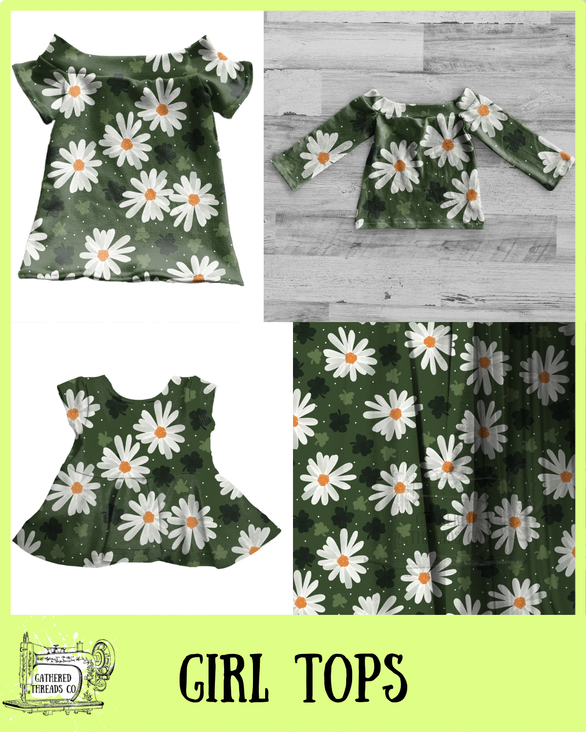 Daisy Luck  Girl Tops