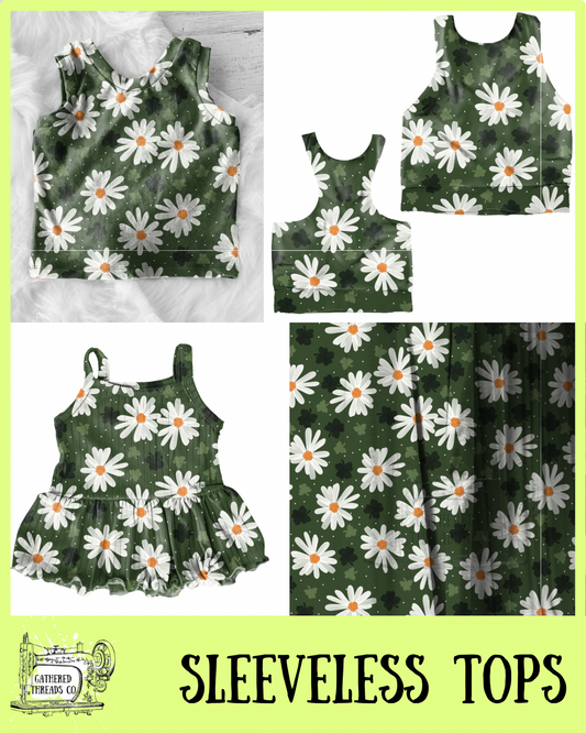 Daisy Luck  Sleeveless Shirts