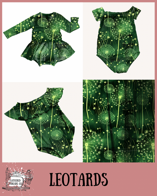 Green Dandies  Leotards