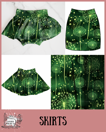 Green Dandies  Skirts