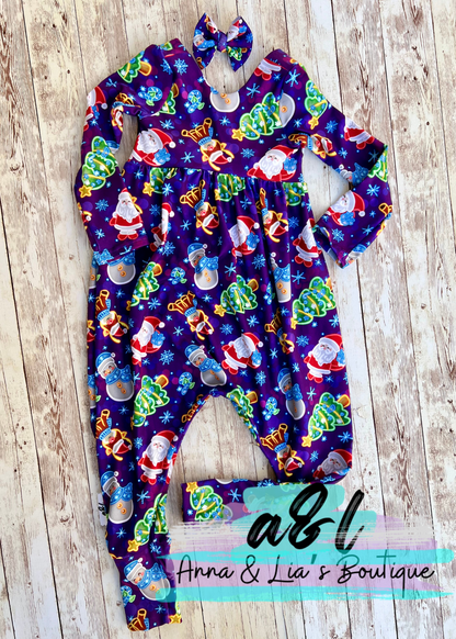 Custom Magnolia Alley Cat Romper