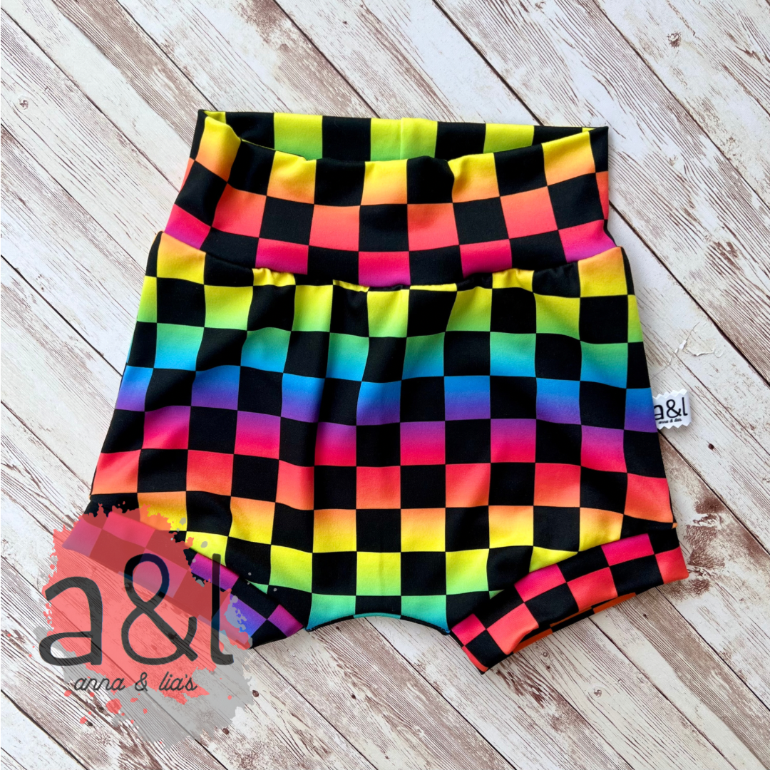 Checkered Shorties/ Lounge Set