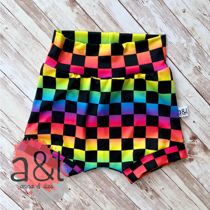 Checkered Shorties/ Lounge Set