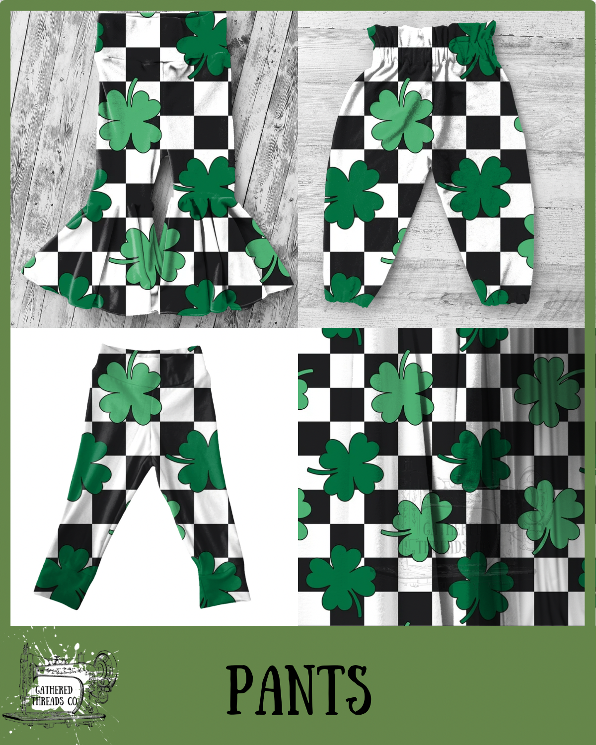 Shamrock Checkers Pants