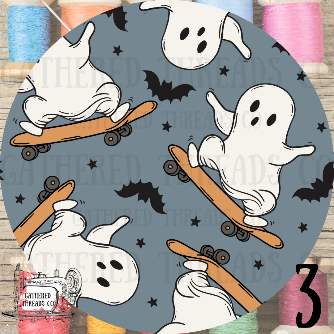 Ghostly Threads Girl Tops