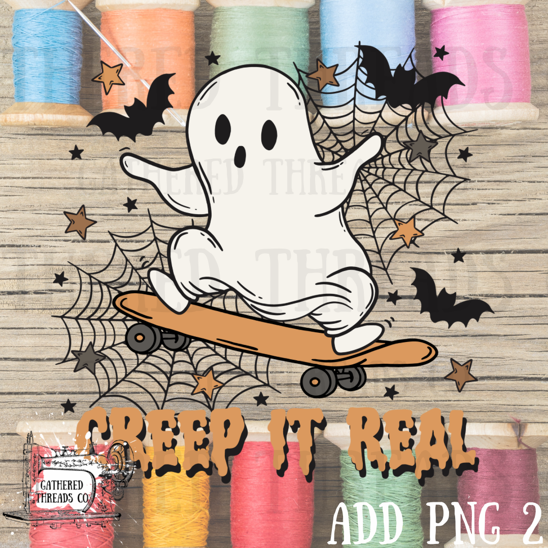 Ghostly Threads Girl Tops